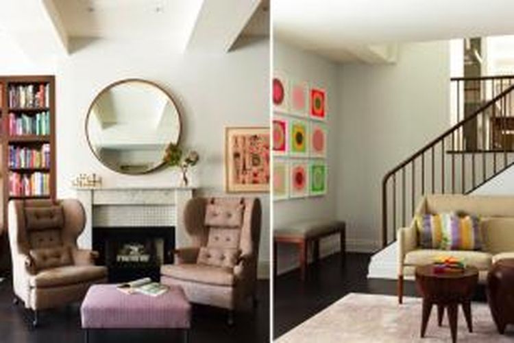 Interior desainer Damon dan Lisa Liss punya cara tersendiri dalam mendekor interior rumahnya di TriBeCa, Lower Manhattan. Keduanya tidak hanya memperhatikan estetika, namun juga kepentingan anak-anak mereka yang masih kecil.  