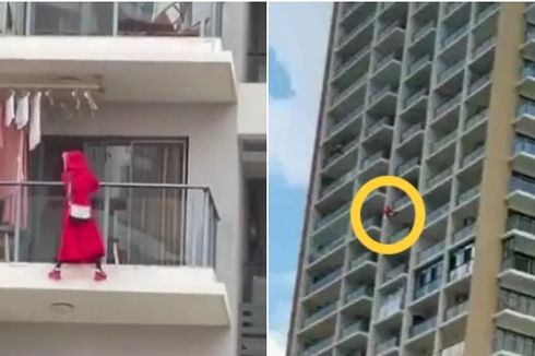 Wanita Ini Jatuh Saat Menari di Tepi Balkon Lantai 25, Penghuni Apartemen Buru-buru Pindah