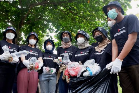 40 Anak di Yogyakarta Inisiasi Bersihkan dan Pilah Sampah Sungai Code