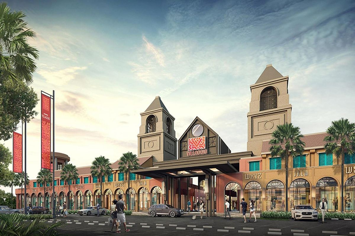 Summarecon Villaggio Jakarta Luxury Outlet akan dibuka pada kuartal empat 2022. 