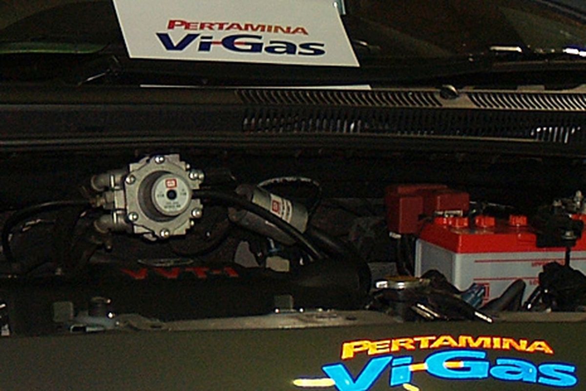 Kit konversi Vi-Gas pada Toyota Vios