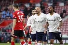 Southampton Vs Man City, Raheem Sterling Bawa The Citizens Unggul 1-0 di Babak I