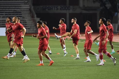 Semifinal Piala AFF 2022, Timnas Indonesia Nyaris Batal Latihan karena Cuaca Buruk