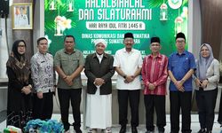 Di Acara Halalbihalal, Kadis Kominfo Sumut Ajak Jajarannya Langsung Fokus Bekerja
