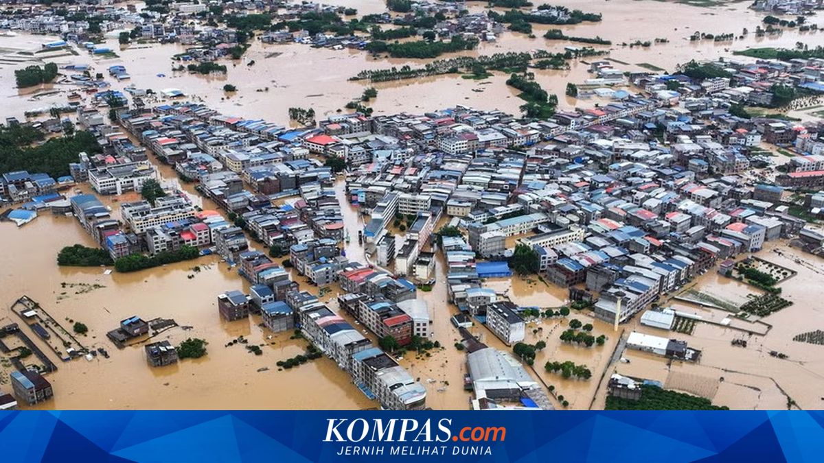 21 Orang Tewas akibat Longsor di China, Topan dan Banjir Ancam Wilayah Lain