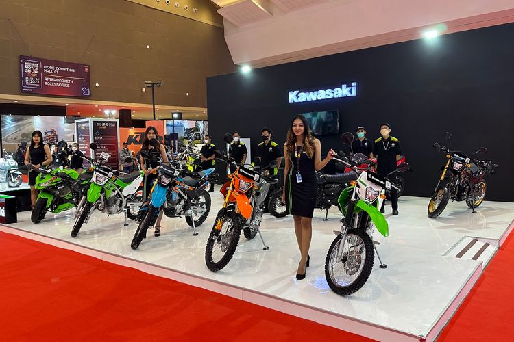 Kawasaki ikut memeriahkan ajang Indonesia International Motor Show (IIMS) 2023.