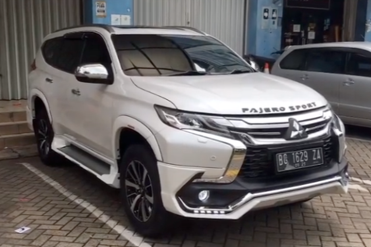 Modifikasi Pajero Sport pakai body kit Tithum