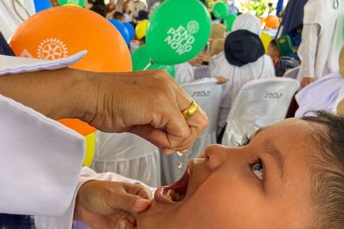 Aceh, Sumut, dan Jabar KLB Polio, 15 Juta Dosis Vaksin Didistribusikan