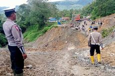 Jalan Nasional Batu Jomba Putus Total, Warga Diimbau Lewati Jalur Ini