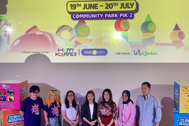 The Big Bounce Indonesia digelar selama musim libur sekolah mulai Kamis (19/6/2025) hingga Minggu (20/7/2025) di Community Park PIK 2, Tangerang, Banten.