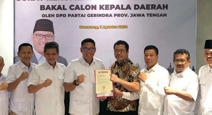 Gerindra Beri Rekomendasi Grengseng-Sahid Maju Pilkada Kabupaten Magelang