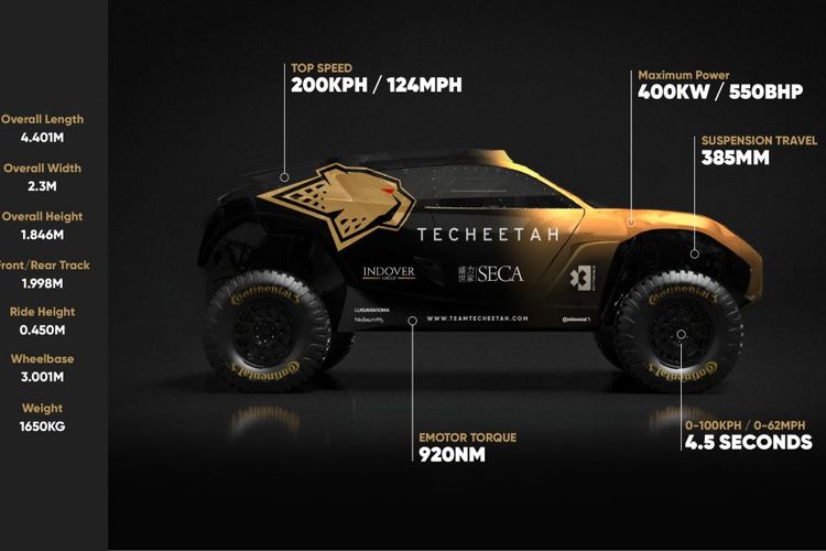 Tim balap Techeetah XE yang akan mengikuti Extreme E