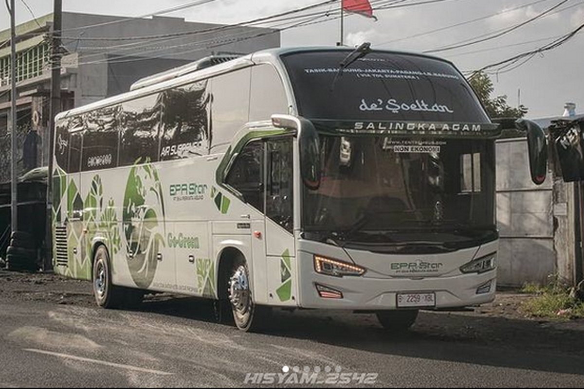 Bus AKAP baru PO EPA Star