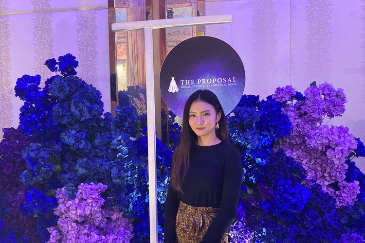 Bridal Consultant The Proposal Jakarta, Devina, saat ditemui dalam acara Weddings by Marriott Bonvoy: Indonesia Showcase 2026 di Jakarta, Minggu (26/4/2026).