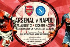 Susunan Pemain Arsenal Vs Napoli