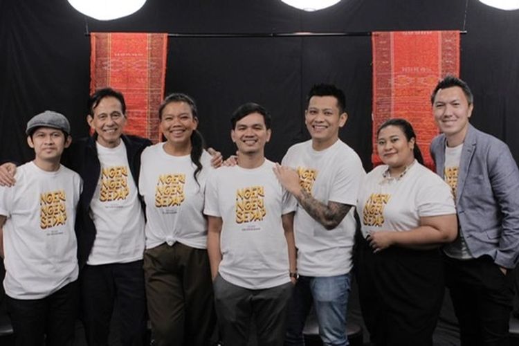 Para cast di film Ngeri-Ngeri Sedap, Rabu (20/4/2022).