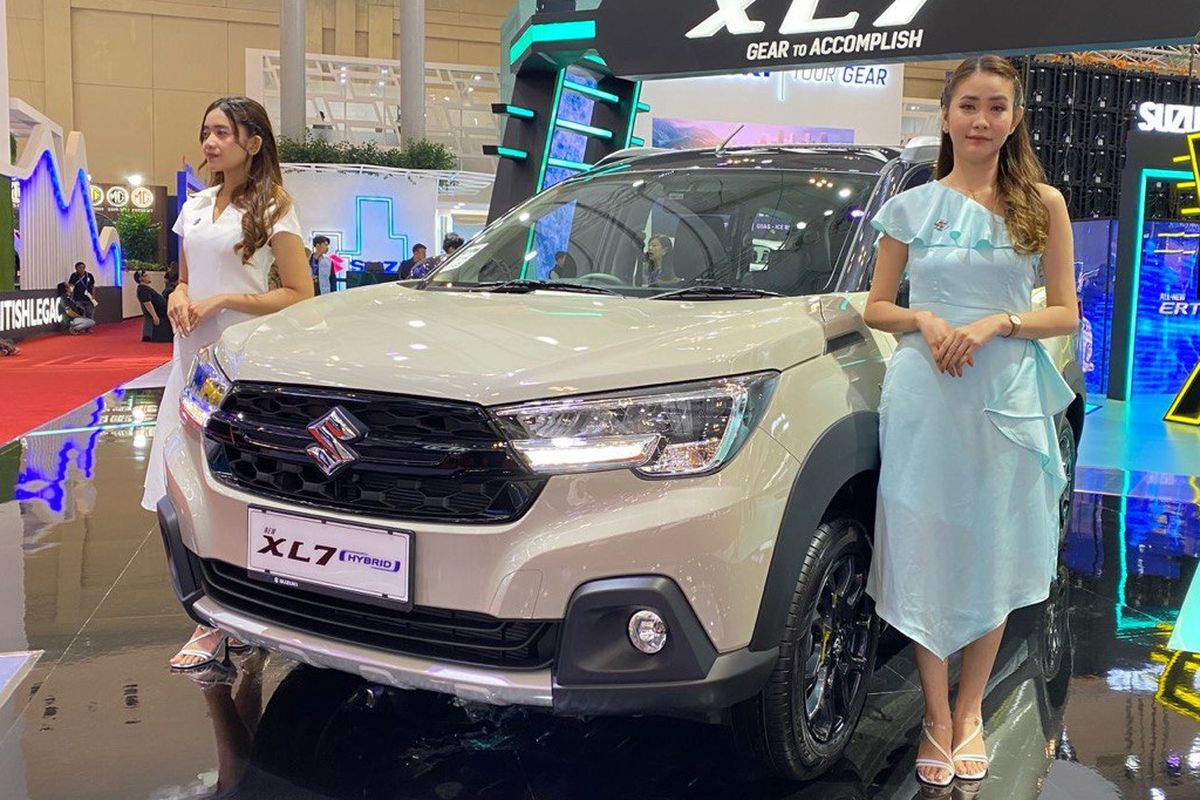 Suzuki XL7 mild hybrid jadi andalan pameran SIS di GIIAS 2023.