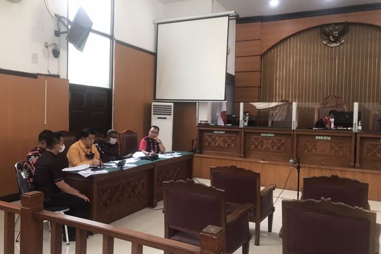 Kuasa hukum mantan bupati Tanah Bumbu, Mardani H Maming, Denny Indrayana dalam persidangan gugatan praperadilan di Pengadilan Negeri (PN) Jakarta Selatan hari ini, Selasa (19/7/2022).