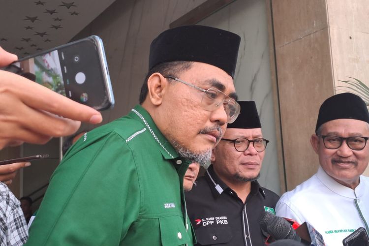 Waketum PKB Jazilul Fawaid saat ditemui di kantor DPP PKB, Jakarta Pusat, Jumat (1/9/2023). 
