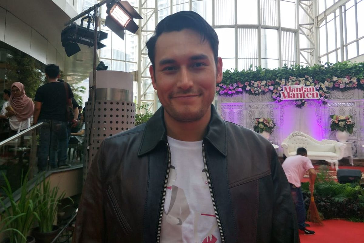 Arifin Putra jumpa pers dan screening film Mantan Manten di XXI Epicentrum Walk, Senin (1/4/2019).