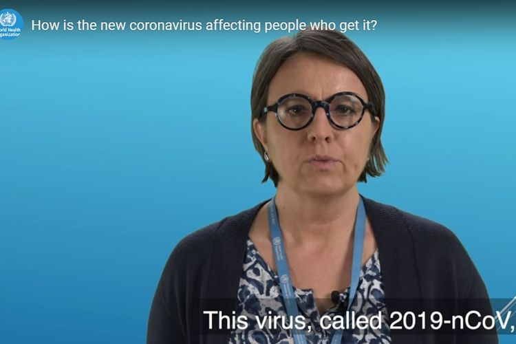 Pihak WHO memberikan penjelasan terkait pencegahan dan sebab penyebaran virus corona dalam video. (Tangkapan layar video WHO).