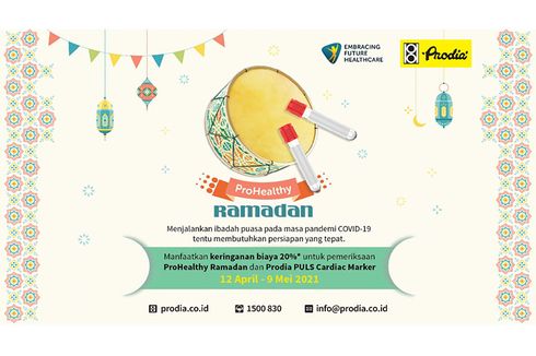 Jaga Kesehatan Tubuh di Bulan Ramadhan dengan ProHealthy Ramadan Prodia