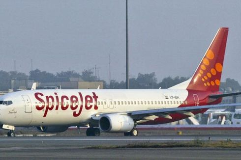 Pesawat SpiceJet India Mendarat Darurat Lagi, Kabin Penuh Asap Usai Lepas Landas