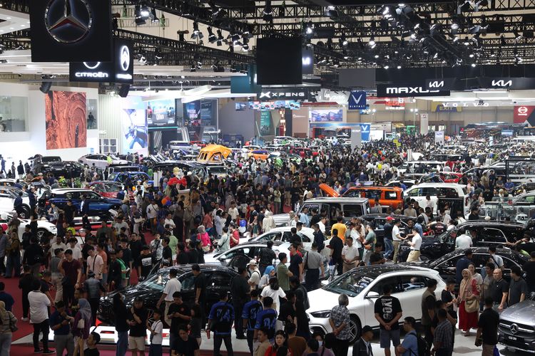 Ilustrasi suasana pameran GIIAS 2025