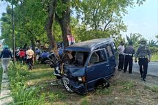 As Roda Patah, Suzuki Carry Tabrak Isuzu Panther di Ngawi, 6 Orang Terluka