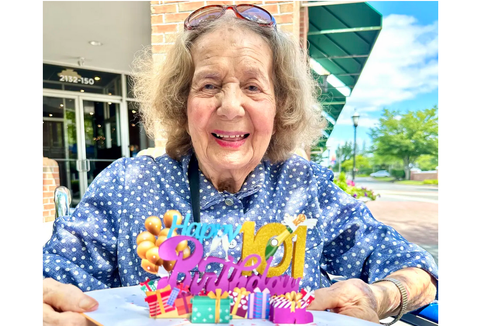 Anne Saldutti, Nenek Mandiri di Usia 101 Tahun