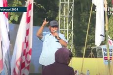 Di Konser Indonesia Maju Deli Serdang, Prabowo Joget, Gibran Bagikan Baju