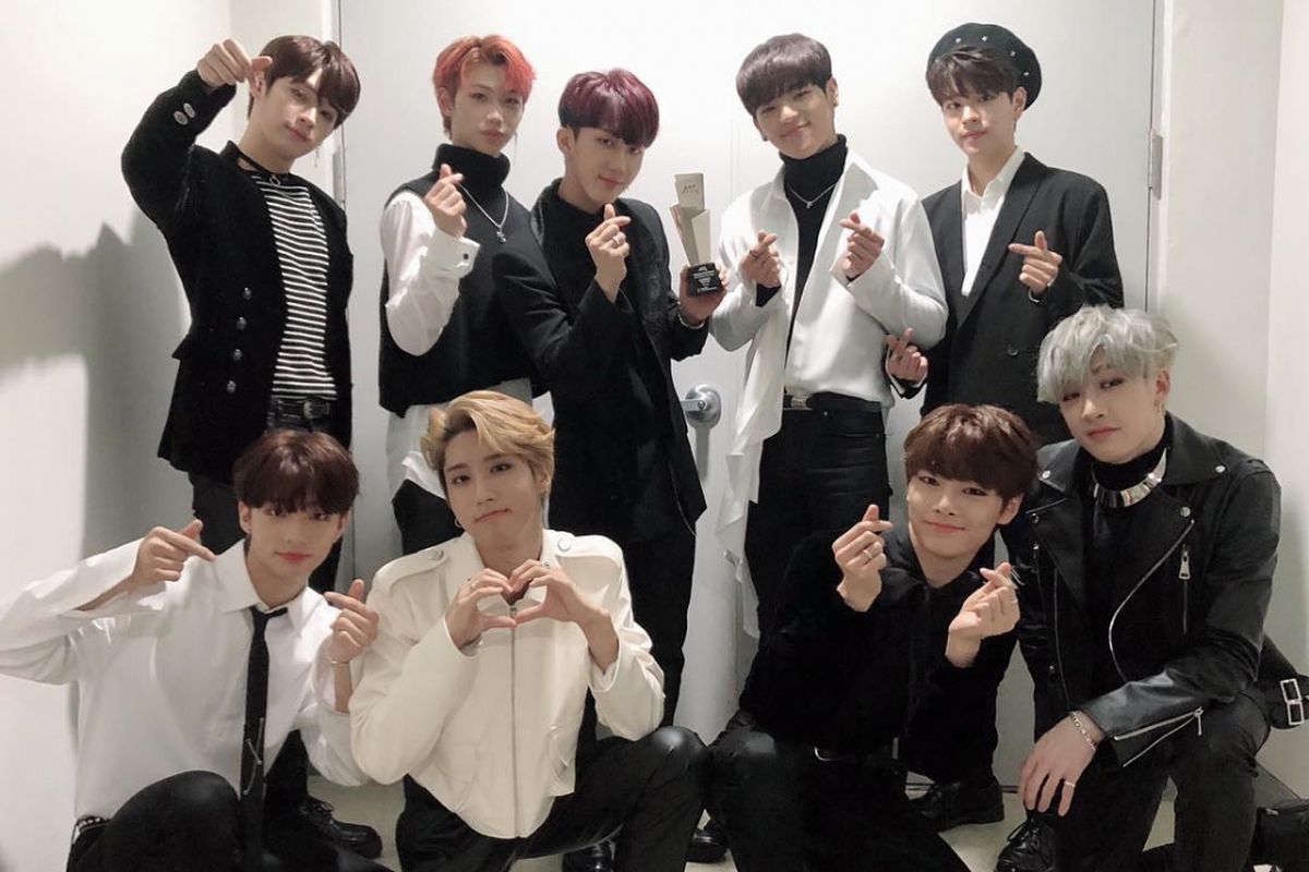 Boyband Korea Selatan bentukan agensi JYP Entertainment, Stray Kids.