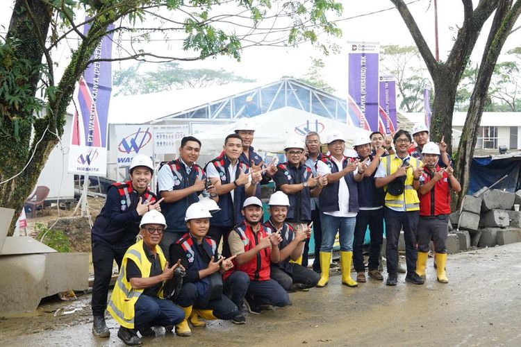 Tim Waskita Karya di Aceh Tamiang, Aceh.