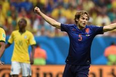 Pertahanan Rapuh, Brasil Tertinggal 2 Gol dari Belanda