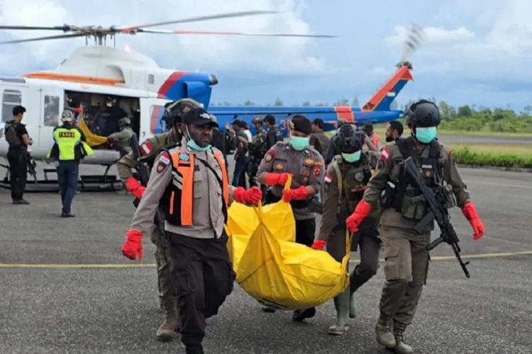 Evakuasi Korban Serangan KKB di Yahukimo Terkendala Kondisi Cuaca dan Geografis