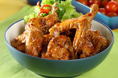 Resep Sayap Ayam Lada Hitam, Bumbu Meresap