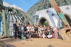 Masjid Qubah Timah di Pangkalpinang Gunakan Plat Enamel 