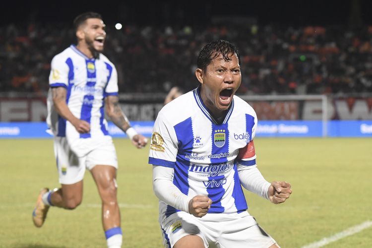 Saat Adam Alis Keceplosan Selebrasi Gol Persib ke Gawang Mantan