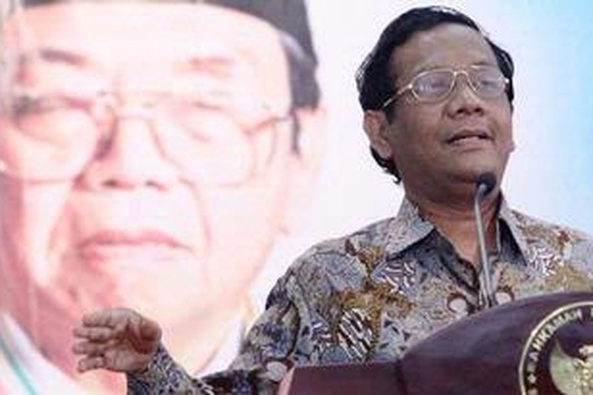 Ketua Mahkamah Konstitusi Mahfud MD.