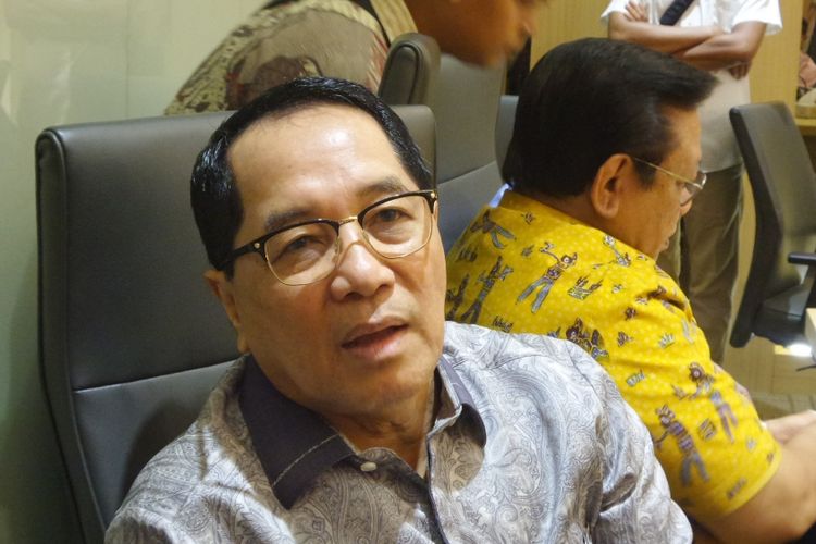 Sekretaris Dewan Pakar Partai Golkar Firman Soebagyo di Kantor DPP Partai Golkar, Slipi, Jakarta Barat, Selasa (14/3/3017).