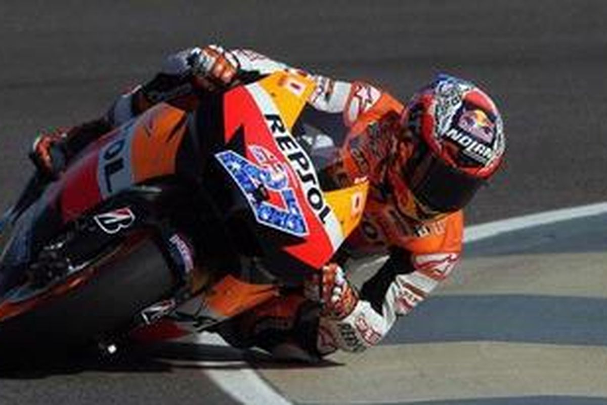 Pebalap Repsol Honda, Casey Stoner.