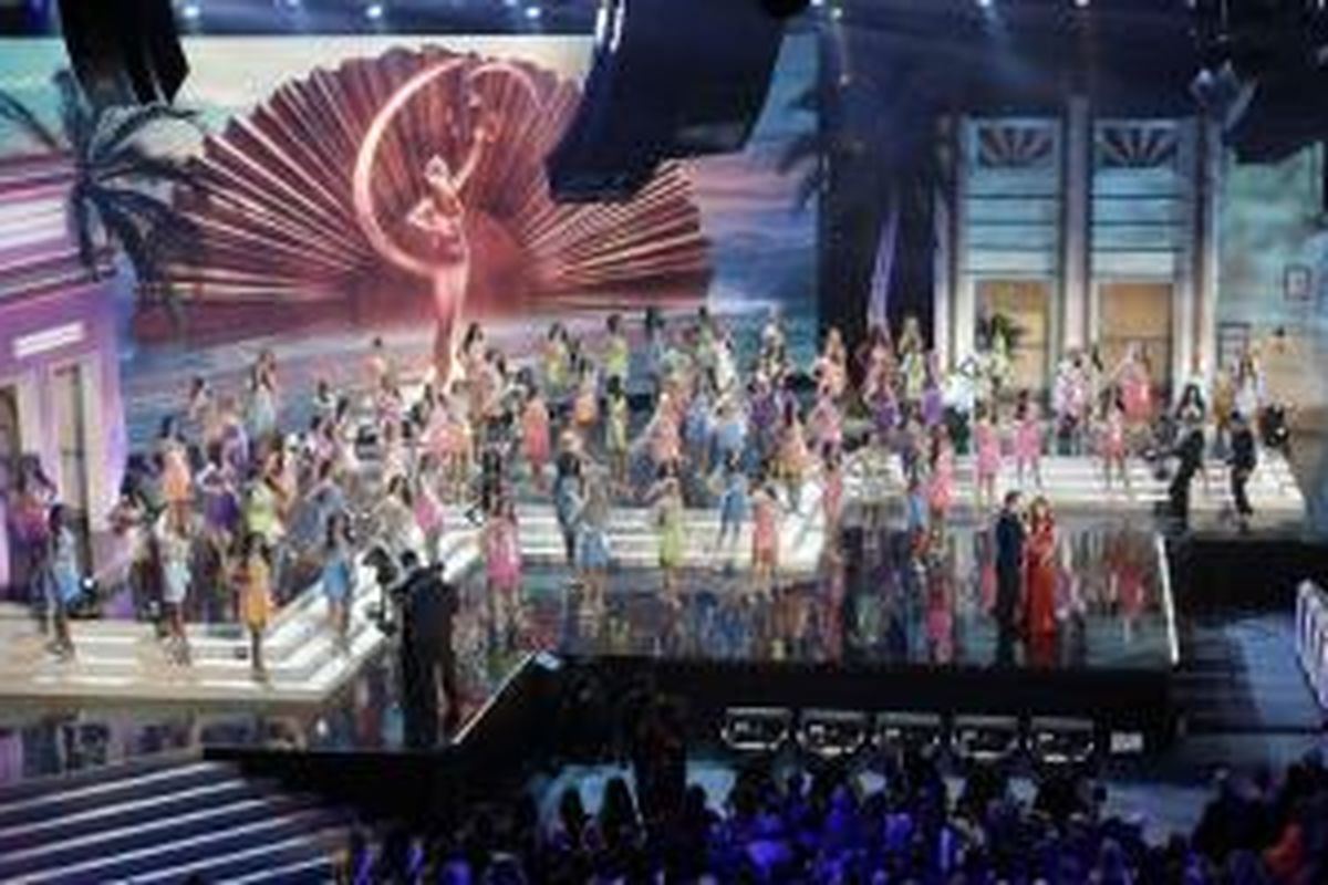 Acara final Miss Universe diadakan pada Minggu (25/1/2015) malam waktu setempat di Miami, Amerika Serikat atau Senin (26/1/2015) pagi waktu Indonesia. 