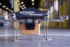 Kirim Paket, Amazon Coba Pesawat Tak Berawak