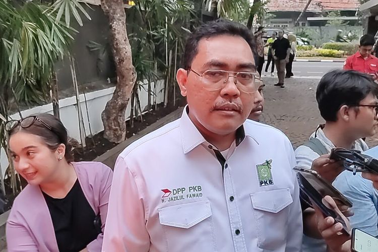 Waketum PKB Jazilul Fawaid di Diponegoro 10, Menteng, Jakarta, Selasa (14/11/2023). 