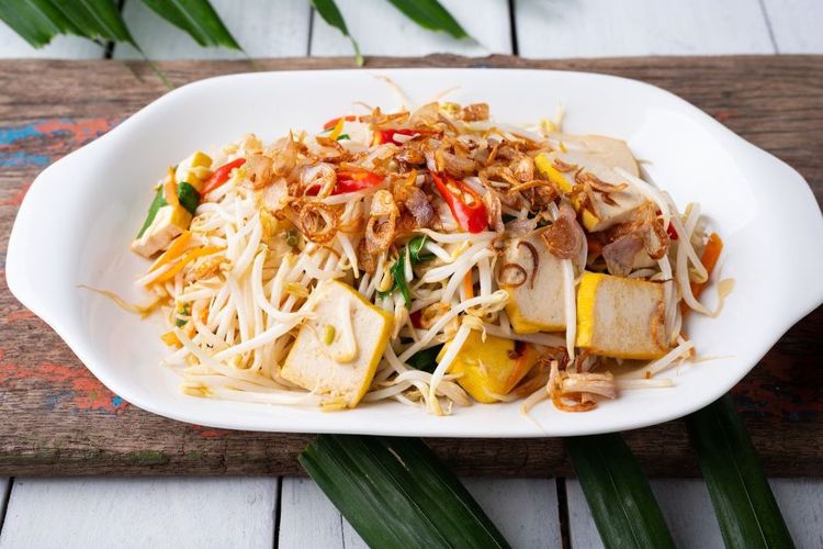 Tumis taoge tahu hanya membutuhkan dua bahan utama.