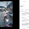 Viral, Video Juru Parkir di Medan Tendang dan Peras Pengendara Motor