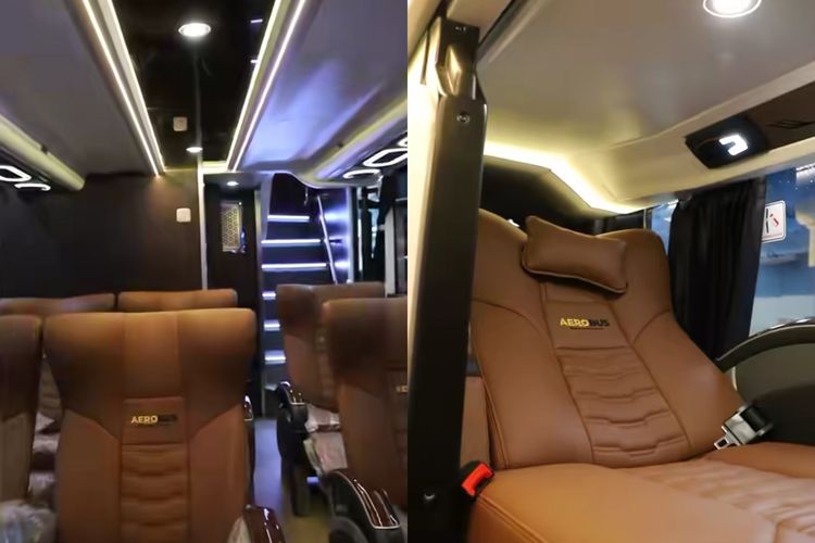 Bus tingkat baru milik PO Aerobus