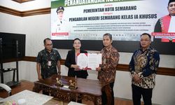 Tingkatkan Layanan dan Kepastian Hukum, Wali Kota Agustina Tandatangani Nota Kesepakatan dengan PN Semarang