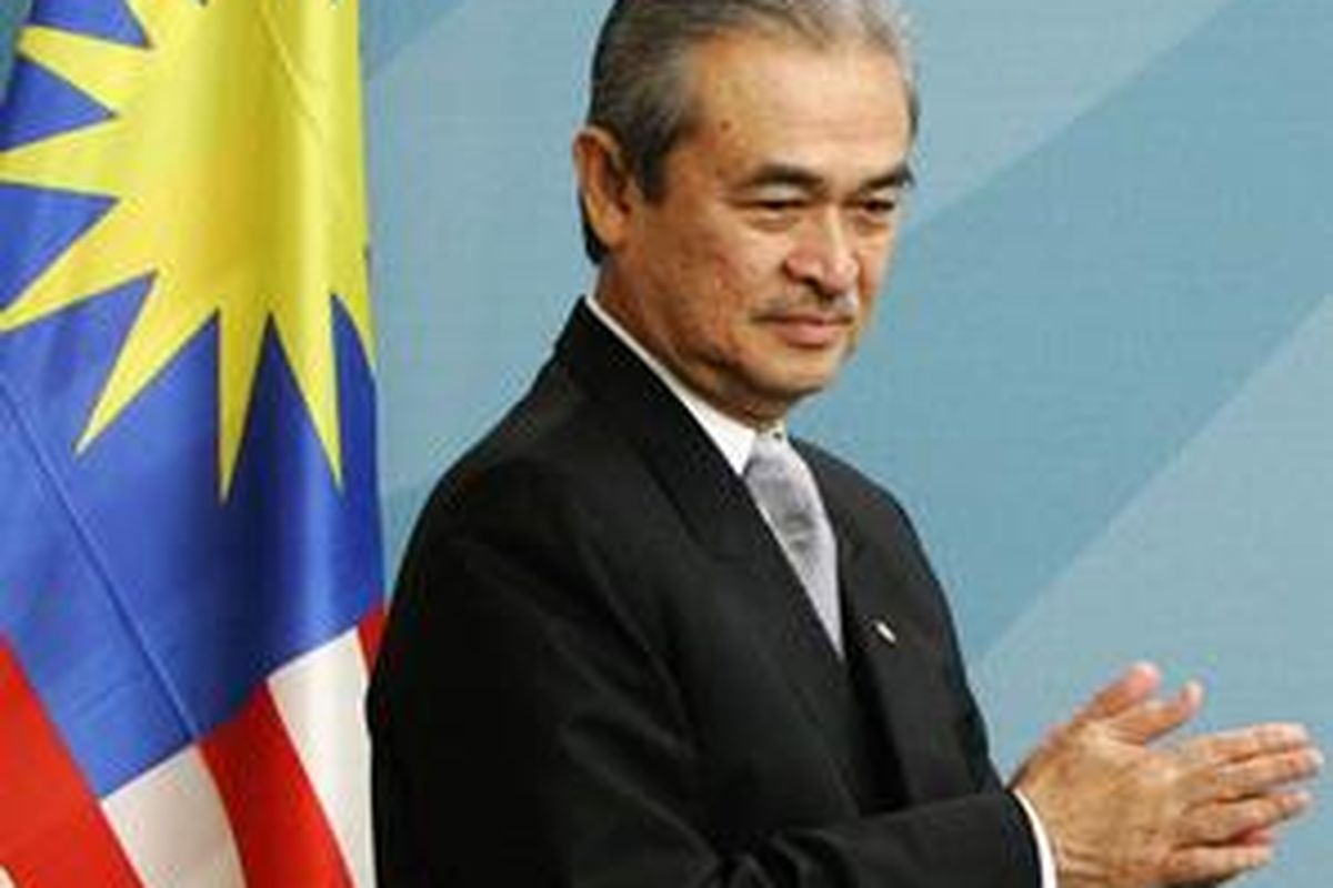 PM Malaysia Abdullah Ahmad Badawi.