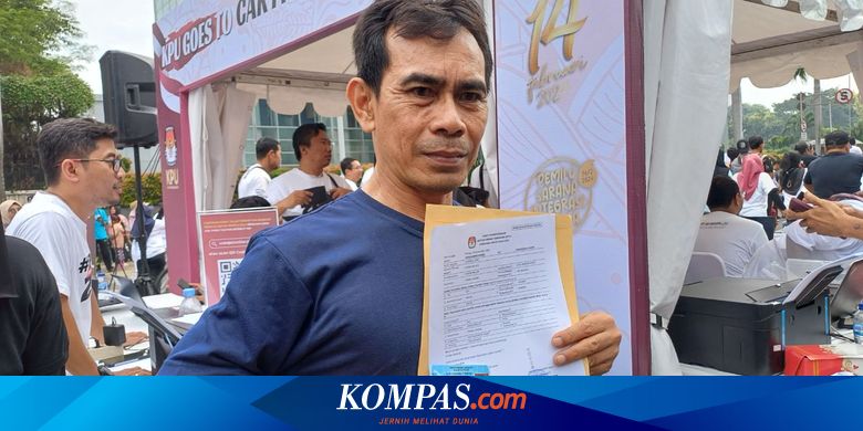 Senangnya Syamsul Dipermudah Pindah TPS Pemilu 2024: Cuma Pakai KTP! - Megapolitan Kompas.com